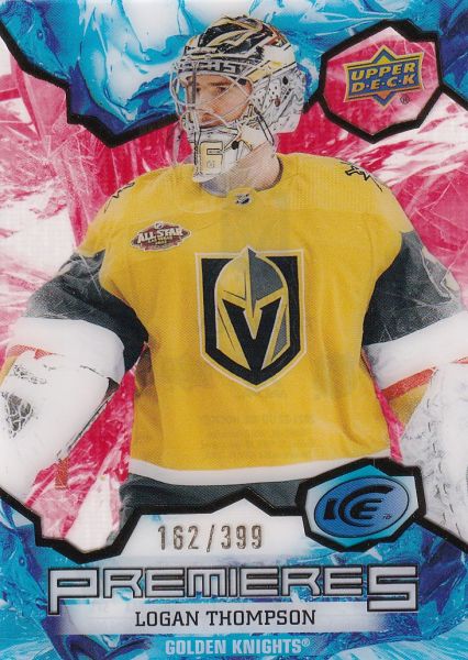 insert RC karta LOGAN THOMPSON 21-22 UD Ice Premieres Red /399